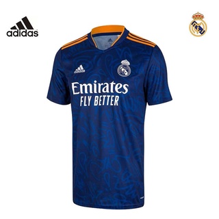 ¡listo En inventario! ¡camisa Adidas! 21-22 Real Madrid Away sudor Camiseta De fútbol Puro cómoda De algodón