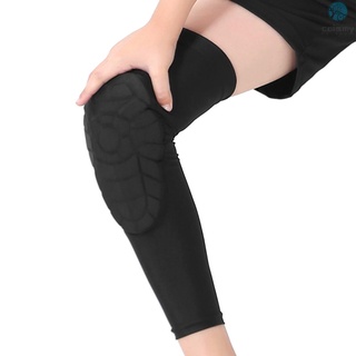 Mangas de pierna antideslizantes para niños con rodilleras protectoras para patinaje de baloncesto (5)