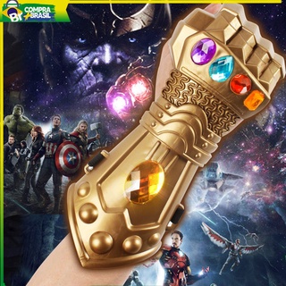 Guantelete vengadores Infinity War guantes de superhéroe vengadores Thanos guante disfraz fiesta Cosplay Props 9.9 venta flash
