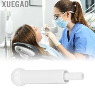 xuegao dental hve válvula de succión blanco desechable saliva eyector para accesorios (4)