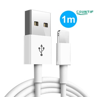 countif 1M Replacement PVC Data Sync USB Charge Cable for iPhone XR/XS/X/8/7/6S/7P/8P