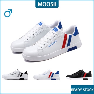 moosii zapatos deportivos coreanos zapatos de goma para hombres venta mujeres zapatillas de deporte tamaño: 39-44 3color ms917 reday stock