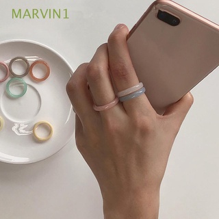 marvin1 chic anillo de dedo retro transparente resina anillos nuevo coreano geométrico acrílico niñas vintage moda joyería
