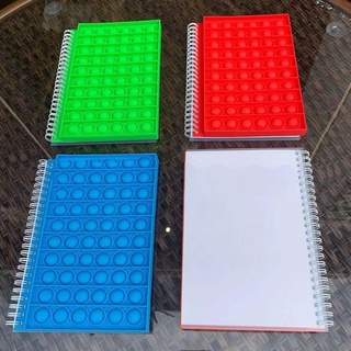 cubize estudiante pop su cuaderno papelería burbuja cuadernos burbuja bloc de notas a5 oficina y suministros escolares almohadillas de escritura de descompresión dedo burbuja fidget juguetes (5)