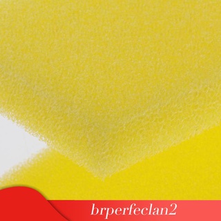 Brper2 Filtro de Esponja Bio lavable Para acuario 64x12 X 2.5cm amarillo