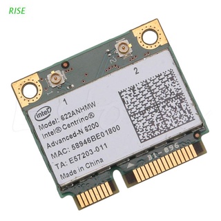 RISE Intel Half 622AN 6200 Mini tarjeta PCI-E 300Mbps para DELL Acer Gateway Notebook Hot