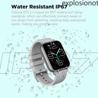Nuevo 2021 Zeblaze GTS 2 reloj inteligente reproductor de música recibidor/llamada frecuencia Cardíaca larga duración de batería Smartwatch explosionot