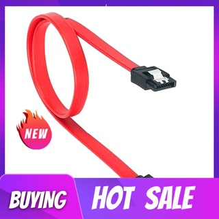 tas- 45cm SATA 2.0 Cable Hard Disk Drive Serial ATA II Data Lead without Locking Clip (1)