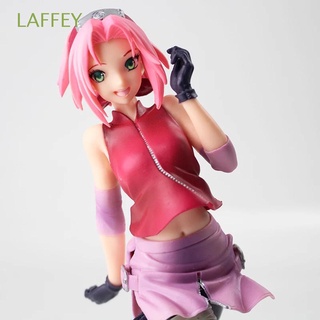 laffey modelo de juguete haruno sakura coleccionable figura de acción naruto shippuden naruto gals figuras de juguete anime naruto 20-23cm pvc hyuga hinata