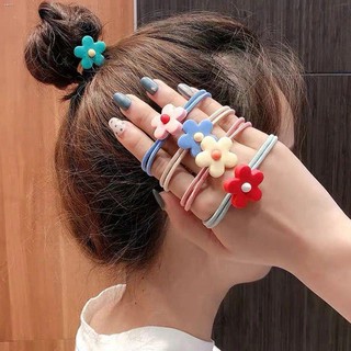 Cuerda para el pelo de dibujos animados Hyuna moda tendencia chica jalea Color elástico cuerda para el cabello