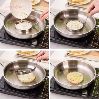 Nuevo molde creativo de acero inoxidable para freír huevos de tortilla Love Round Star Mold TRE (6)