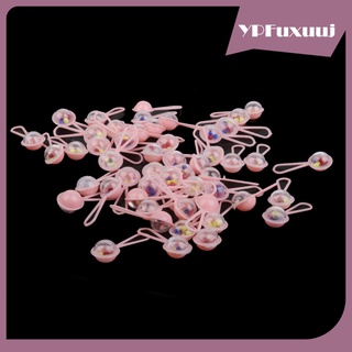 precioso mini sonajeros baby shower favors decoración fiesta regalo 50pcs rosa