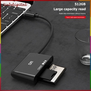Ud.dm CR021 USB TF CF lector de tarjetas de memoria Digital seguro para escritorio Lapotp