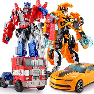 Juguetes para niños modelo de coche Transformers Robot Bumblebee juguete