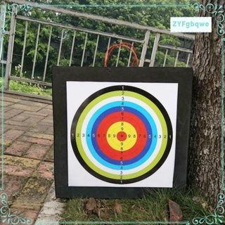 12Pcs Recurve Bow Target Paper Practicing Shooting Target Sheets 40x40cm (3)