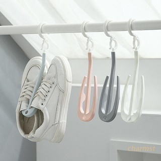 CHA Shoes Drying Hanger Stand Footware Shoes Rack Hanging Organizer Windproof Holder