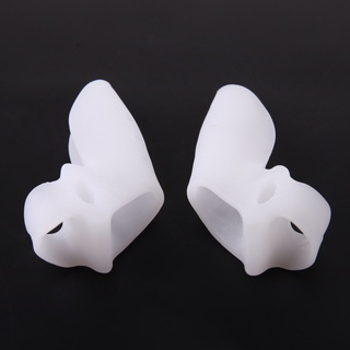❀ifashion1❀2pcs Silicone Splint Big Toe Separator Overlapping Spreader Protection (7)