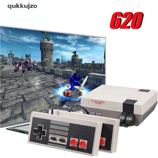 [qukk] consola de videojuegos super mini family tv retro av out 620 juegos incorporados 458cl