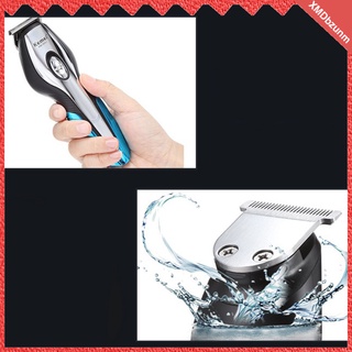 eléctrico trimmer clipper kit recargable corte de pelo barba bigote afeitadora