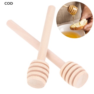 [cod] palo de gotero de miel de madera 8/10 cm de madera mini miel mermeladas jarabe agitador caliente (1)