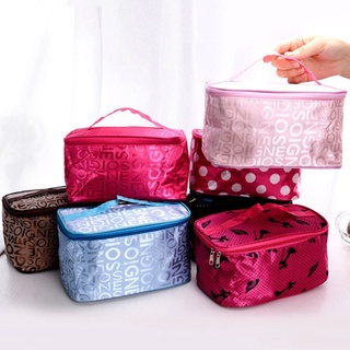 ideive cuero bolsa de maquillaje impermeable de las mujeres organizador de cosméticos bolsa de belleza portátil de la moda de viaje toiletry squar bolsa de lavado (4)