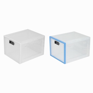 Refrigerador Alimentos Transparente Caja De Almacenamiento Con Contraseña Bloqueo A