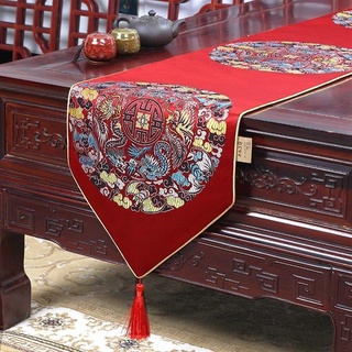 Tabla de la bandera de té mantel simple paño de mesa Zen estilo clásico sala de estar mesa de té porche TV