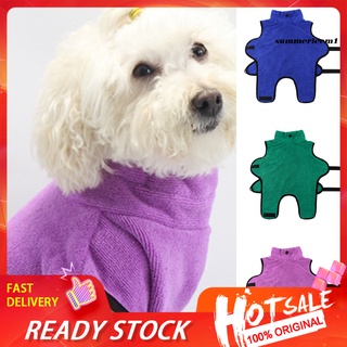 【Ready Stock】Bath Towel Absorbent Water Absorption 3 Colors Fast Dry Small Pet Animal Towel for Puppy (1)
