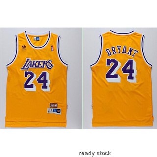 NBA basketball jerseys Los Angeles Lakers #24 Kobe Bryant jersey yellow