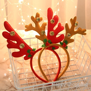 Navidad antlers Diadema Accesorios Para El Cabello Hadas Horquilla Mujer Lindo Dulce