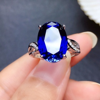 Nuevo anillo de zafiro de Sri Lanka【AISH】