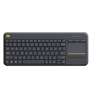 Logitech K400 PLUS teclado táctil inalámbrico sala de estar con TOUCHPAD para PC/TV Windows/Android/portátil/tableta - negro (100% genuino nuevo!!!! )
