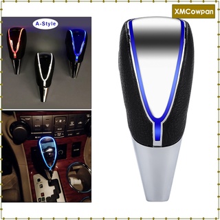 PVC Car Gear Knob er, LED Light, Interior Trim, Decorative Parts Vehicle Replace Accessory Easy to Use