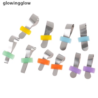 Glwg 20Pcs/box Dentistry Metal Matrix Bands Retainerless Automatrix with Locker Glow