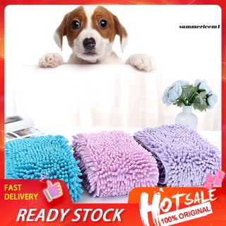 [disponible en inventario]toalla para mascotas de secado rápido para perros/gatos/manta absorbente de agua de gran tamaño