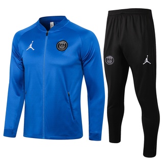 2021 2022 jordan paris hombres color azul ropa deportiva traje de entrenamiento jersey chaqueta conjunto