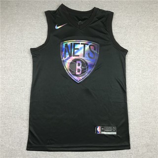nike nba jersey 2021 nueva temporada nba brooklyn nets #7 kevin durant versión arco iris negro bordado temporada regular jerseys jerseys baloncesto ropa