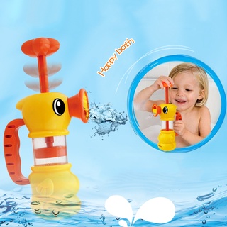 hfz baño ducha niños bombeo pato agua pulverización bebé juego juguete