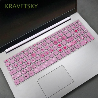 kravetsky - fundas de teclado de alta calidad para s340 s430, teclado portátil, pegatinas s340-15wl s340-15api, protector de piel super suave de 15,6 pulgadas para lenovo ideapad portátil protector/multicolor
