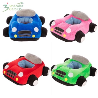 Asientos de bebé sofá juguetes asiento de coche asiento de coche bebé felpa sin relleno (rojo) (4)