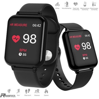B57 Relojes inteligentes Deportes a prueba de agua para teléfono iPhone Reloj inteligente Monitor de frecuencia cardíaca Funciones de presión arterial 【RUISATSS.BR】