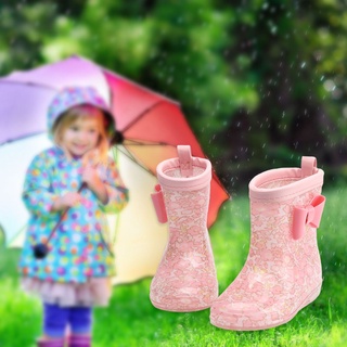 de dibujos animados antideslizante impermeable botas de lluvia transpirable durable botas de barro unisex