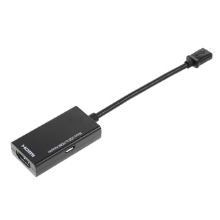 etaronicy micro usb a hdmi compatible adaptador mhl convertidor tv monitor 1080p audio video cable