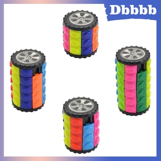 Cubo Mágico con Cilindro Colorido Para aliviar estrés/juguete De Dedo