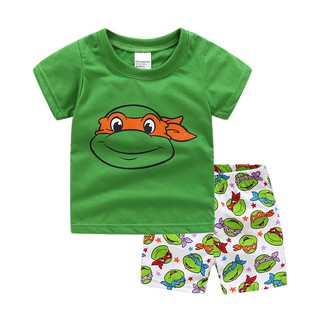 Niños Pijamas conjunto bebé niño superhéroe ropa de dormir dinosaurio Pijamas niño ropa de dormir niños verano algodón Pijamas