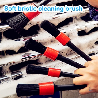 5Pcs Alternate Car Detailing Brush Kit Car Air Conditioning Air Outlet Cleaning Brush Interior Cleaning Tool
