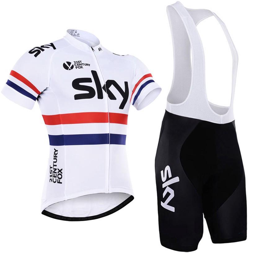 bicicleta jersey 2021 nuevo juego De Ciclismo Sky Pro camiseta De Ciclismo Manga corta ropa bicicleta De montaña