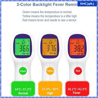 termómetro infrarrojo lcd digital sin contacto frente bebé adulto temperatura -