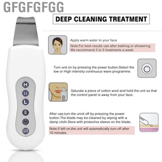 Gfgfgfgg EMS levantamiento y apriete de la piel limpiador limpiador Peeling cara poros limpieza profunda