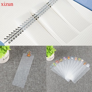 XIZUN 10pcs/lot DIY Cute Kawaii Frosted PVC Tape Separate Card Lovely Transparent Washi Tape For Home Decoration